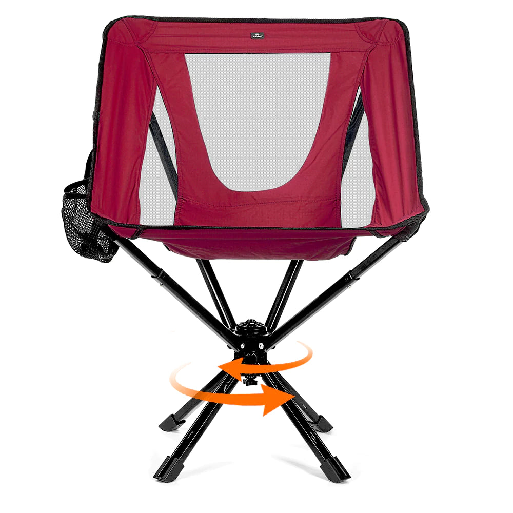 Buy portable swivel chair Online TCEK SwivelCore Portable Camping Chair 180 Swivel Adjustable Height